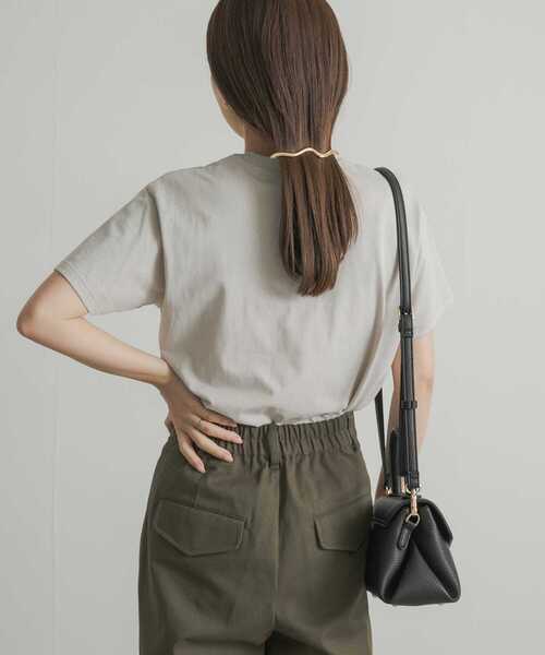 「URBAN RESEARCH DOORS」 半袖Tシャツ MEDIUM ベージュ レディース