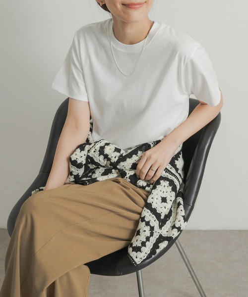 「URBAN RESEARCH DOORS」 半袖Tシャツ MEDIUM ベージュ レディース