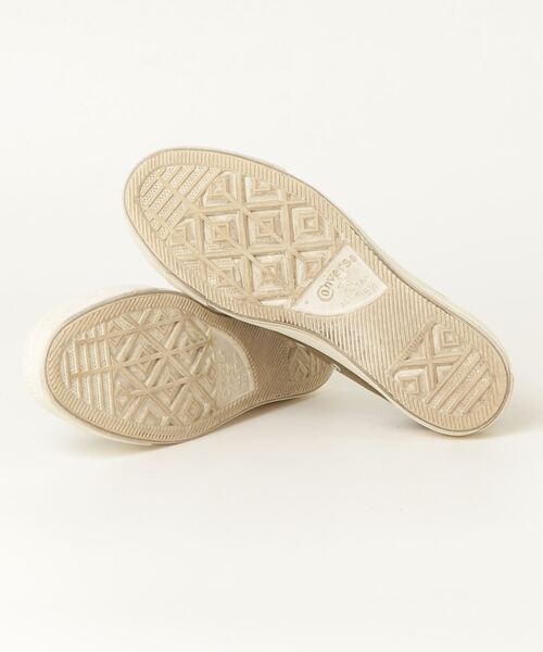 「CONVERSE」 ローカットスニーカー 24.5cm グリーン レディース