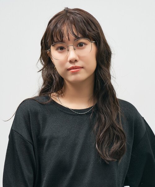 Eve くじ 丸メガネ Zoff 伊達メガネ メガネ 眼鏡 「きりまるさんコラボ