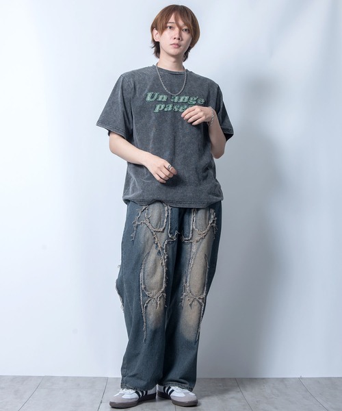 Starting Over（スターティング オーバー） tシャツ Chemical wash