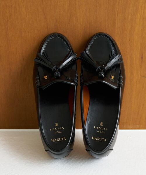 はるた LANVIN en Bleu ローファー 「24.5〜26.0cm」HARUTA キルトタッセル