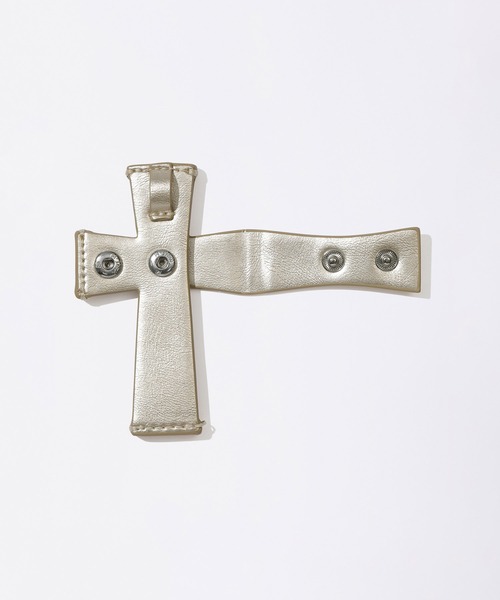 SCULPTOR（スカルプター） ネックレス Cross Strap Layered Wallet