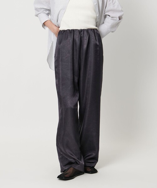 MARW UNITED ARROWS パンツ 「MARW ARROWS」ワッシャー サテン