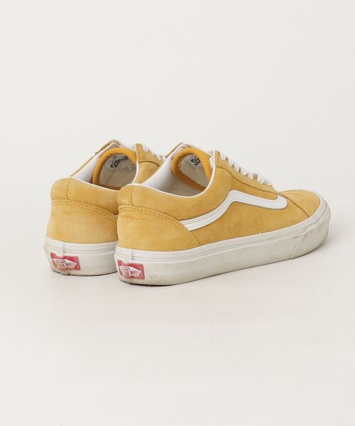 「VANS」 ローカットスニーカー 24.5cm イエロー レディース
