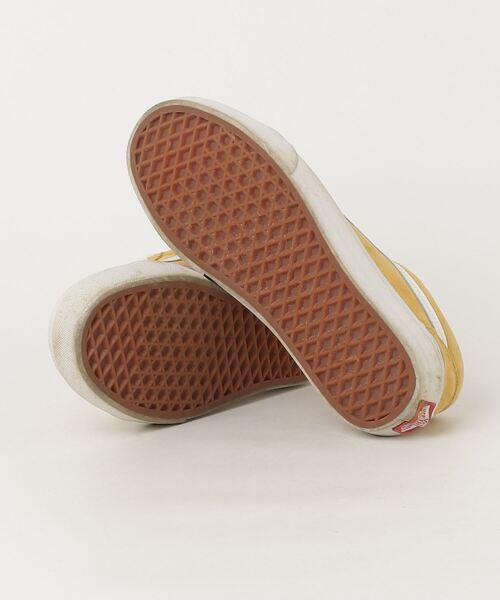 「VANS」 ローカットスニーカー 24.5cm イエロー レディース