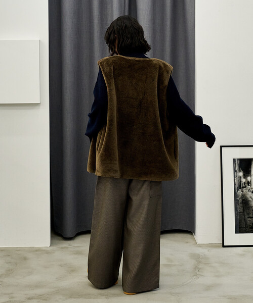 FREAK'S STORE（フリークスストア） ベスト ジレ ファーベスト