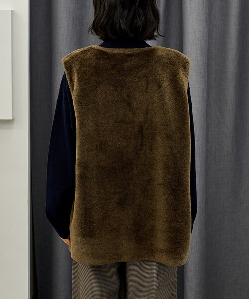 FREAK'S STORE（フリークスストア） ベスト ジレ ファーベスト