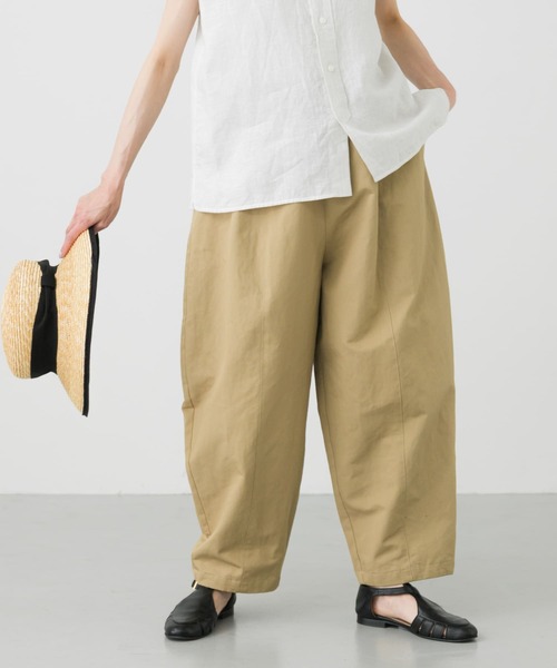 かぐれ ユーティリティイージーパンツ カーキ