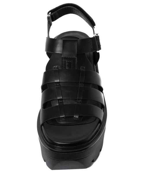 「R&E」 ヒールサンダル L アイボリー レディース_画像2