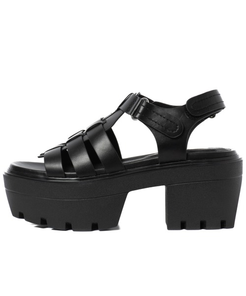 「R&E」 ヒールサンダル L アイボリー レディース_画像5