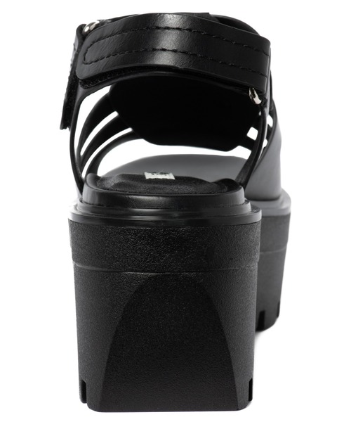 「R&E」 ヒールサンダル L アイボリー レディース_画像7