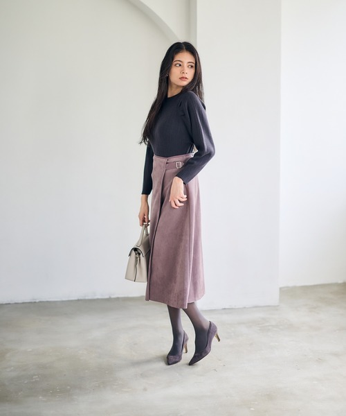 12Twelve Agenda（トゥエルブ アジェンダ） スカート フェイクスエード