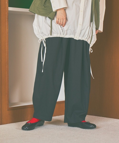 studio CLIP（スタディオクリップ） パンツ 「days」タックトラウザー