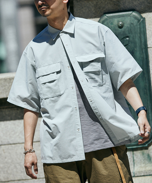 DAIWA（ダイワ） 半袖シャツ MEDIUM グレー メンズ : ZOZOTOWN Yahoo