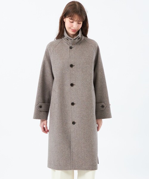 MACKINTOSH PHILOSOPHY ウール　ステンカラーコート　グレー MACKINTOSH PHILOSOPHY（マッキントッシュフィロソフィー） ステン