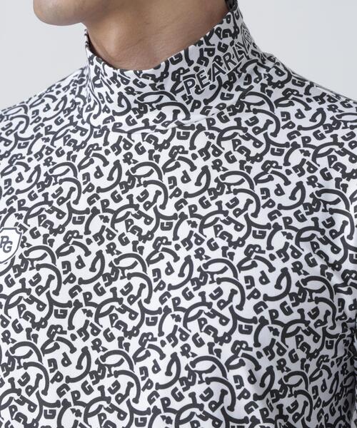 【24SS】美品♡パーリーゲイツ 綿ベア天竺長袖ハイネックカットソー ニコちゃん 綿ベア天竺長袖ハイネックカットソー | PEARLY GATES（パーリーゲイツ