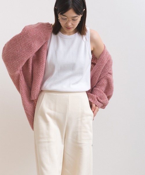 OMNES（オムネス） ニット セーター ローゲージジャガードドロップ