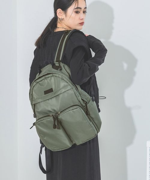 JEANASIS（ジーナシス） リュック FREE カーキ レディース : ZOZOTOWN