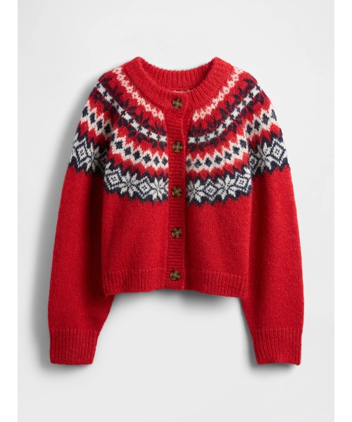 GAP（ギャップ） カーディガン ふわもこフェアアイル ニット