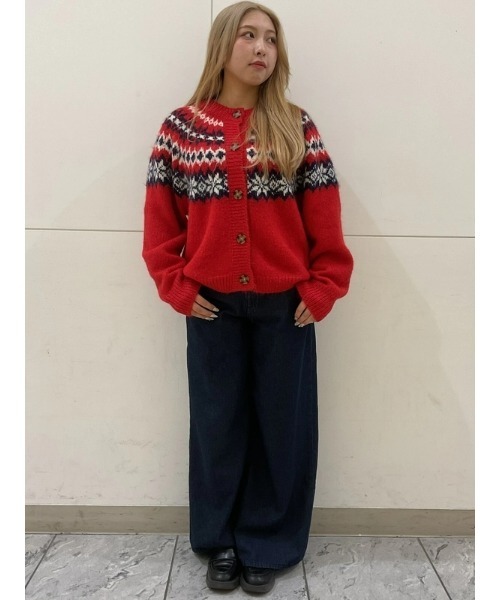 GAP（ギャップ） カーディガン ふわもこフェアアイル ニット