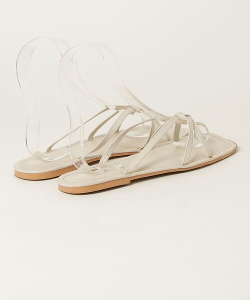 「Didot.showroom」 フラットサンダル 25cm ホワイト レディース_画像2