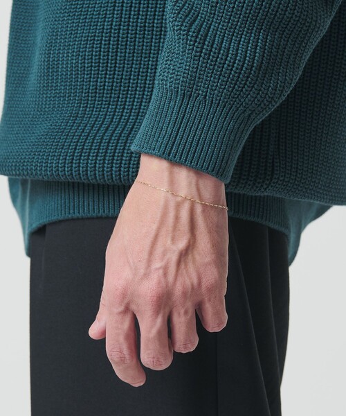 ユナイテッドアローズBEAUTY&YOUTH K10YG THINブレスレット BEAUTY＆YOUTH UNITED ARROWS ブレスレット K10YG THIN ブレスレット