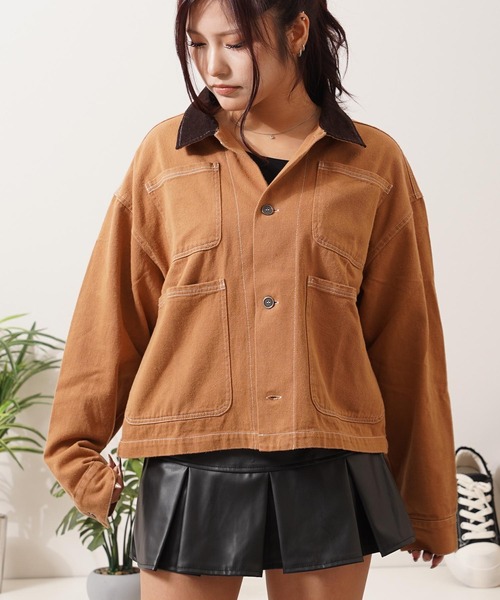 yori ショートカバーオール yori ショートカバーオール