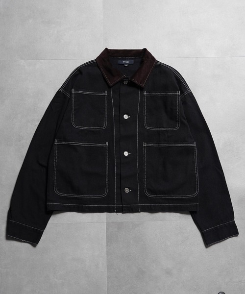 yori ショートカバーオール yori ショートカバーオール