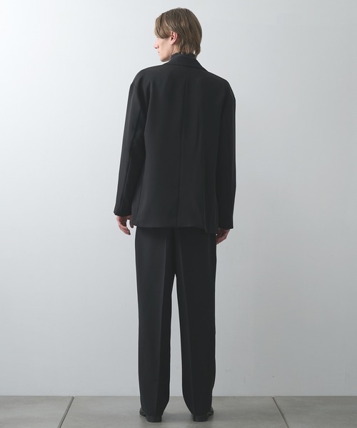 ビューティ&ユース カルゼダブルジャケットstudious テーラードジャケット STUDIOUS（ステュディオス）の「【STUDIOUS×PUBLIC TOKYO】AQUA WOOL