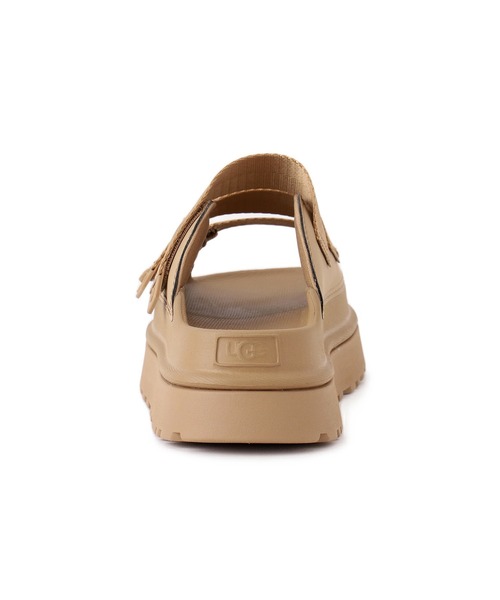 「UGG」 フラットサンダル 24 キャメル レディース_画像3