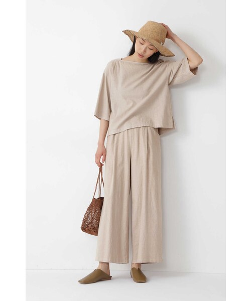 「human woman」 半袖ブラウス MEDIUM ブルー レディース_画像9