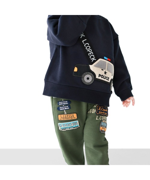 まとめ売り 男の子 　冬　ヒートテック　パーカー　トレーナー　パンツ 140cm L.COPECK（エルコペック） トレーナー 裏毛トレーナーパトカーBAG