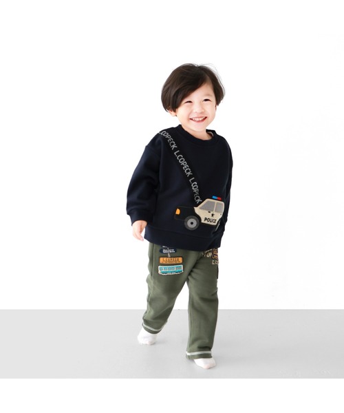 L.COPECK（エルコペック） トレーナー 裏毛トレーナーパトカーBAG