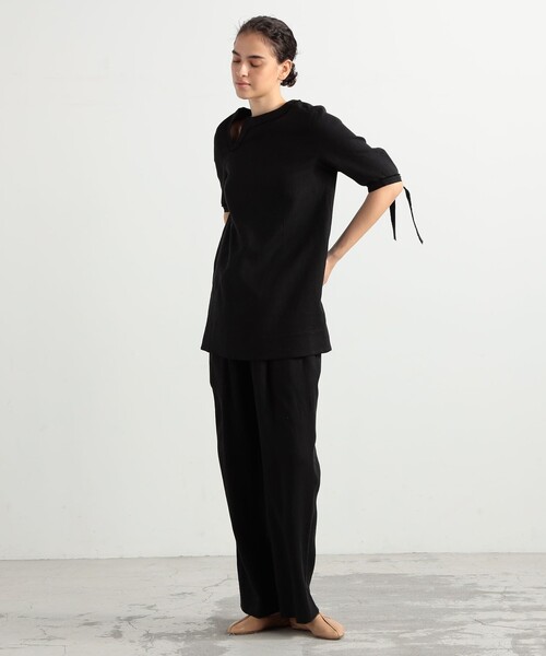 「BACCA」 半袖ワンピース 36 ホワイト レディース_画像2