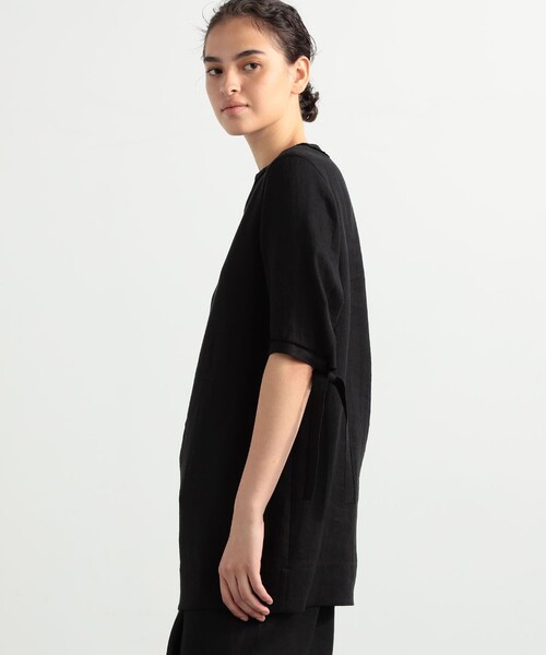 「BACCA」 半袖ワンピース 36 ホワイト レディース_画像3