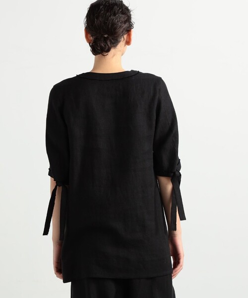 「BACCA」 半袖ワンピース 36 ホワイト レディース_画像5