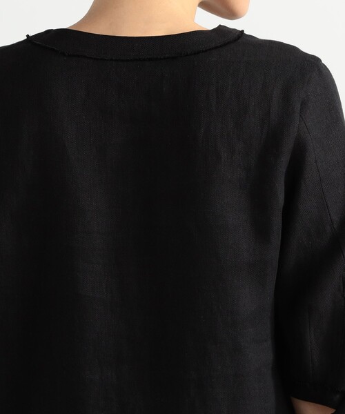 「BACCA」 半袖ワンピース 36 ホワイト レディース_画像7