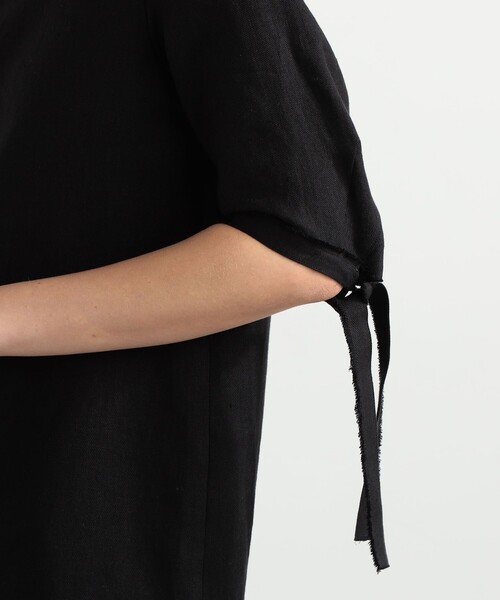 「BACCA」 半袖ワンピース 36 ホワイト レディース_画像8