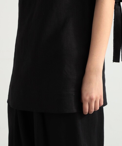 「BACCA」 半袖ワンピース 36 ホワイト レディース_画像9