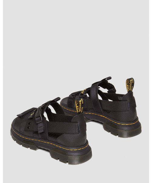 Dr. Martens UK3 厚底サンダル ブラック Dr.Martens（ドクターマーチン） フラットサンダル UK3 ブラック