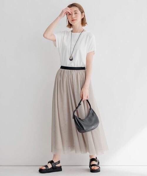 「23区」 半袖ニット 38 ブラック レディース_画像6