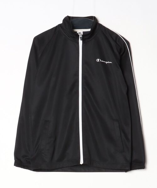 Champion（チャンピオン） ワンポイントジャージブルゾン M ブラック