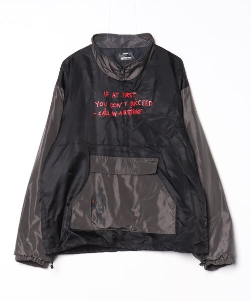 glamb（グラム） ナイロンブルゾン「BRANDALISEDコラボ」 M ブラック