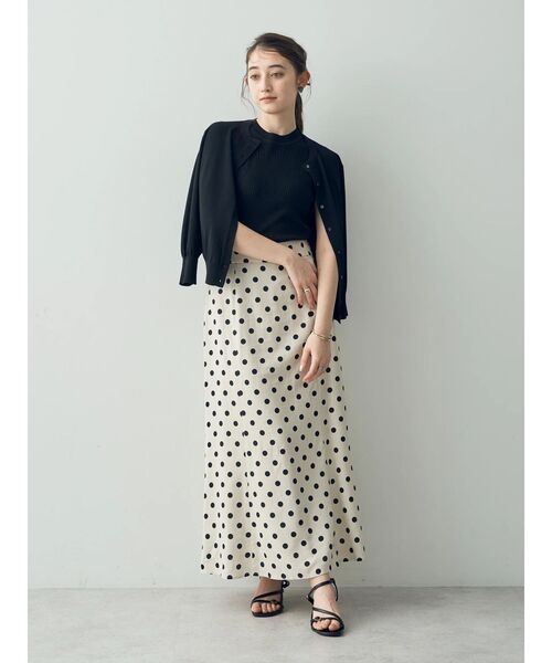 「YECCA VECCA」 ロングスカート S ブラウン レディース_画像8