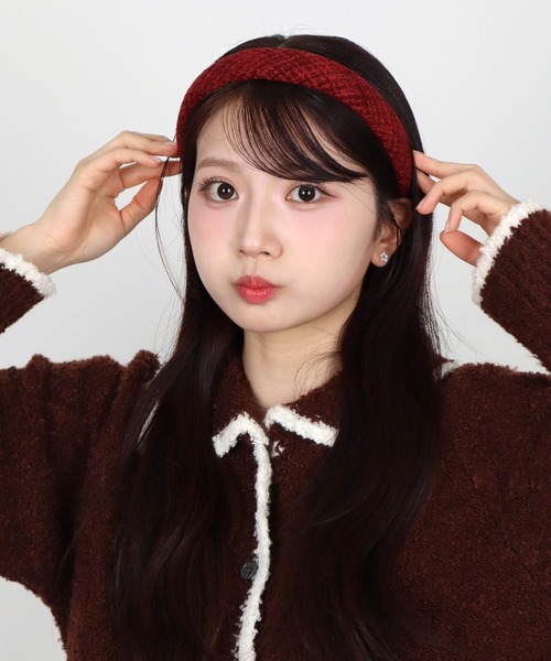 エムミーエメ　Mmeeme mmeeme カチューシャ カチューシャ 「 ammy. / エイミードット 」 レトロカラー クラシカル