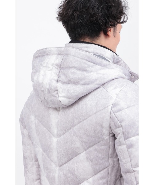 TORNADO MARTトルネードマート　スエードダウンブルゾン　グレー TORNADO MART（トルネードマート） ダウンジャケット ダウン T/C