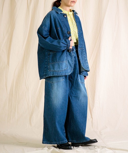 Brocante ワイドパンツ ジーンズ デニム デニムパンツ 「Brocante