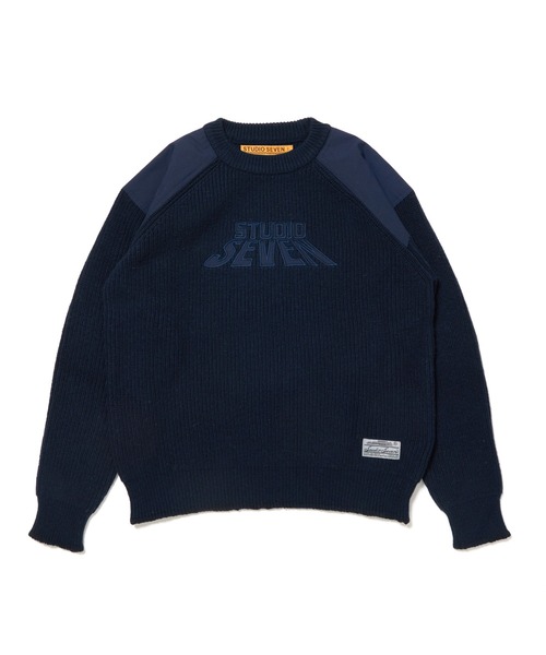 STUDIO SEVEN セーター ニット Patch Knit Tops メンズ レディース