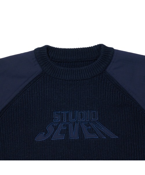 STUDIO SEVEN セーター ニット Patch Knit Tops メンズ レディース